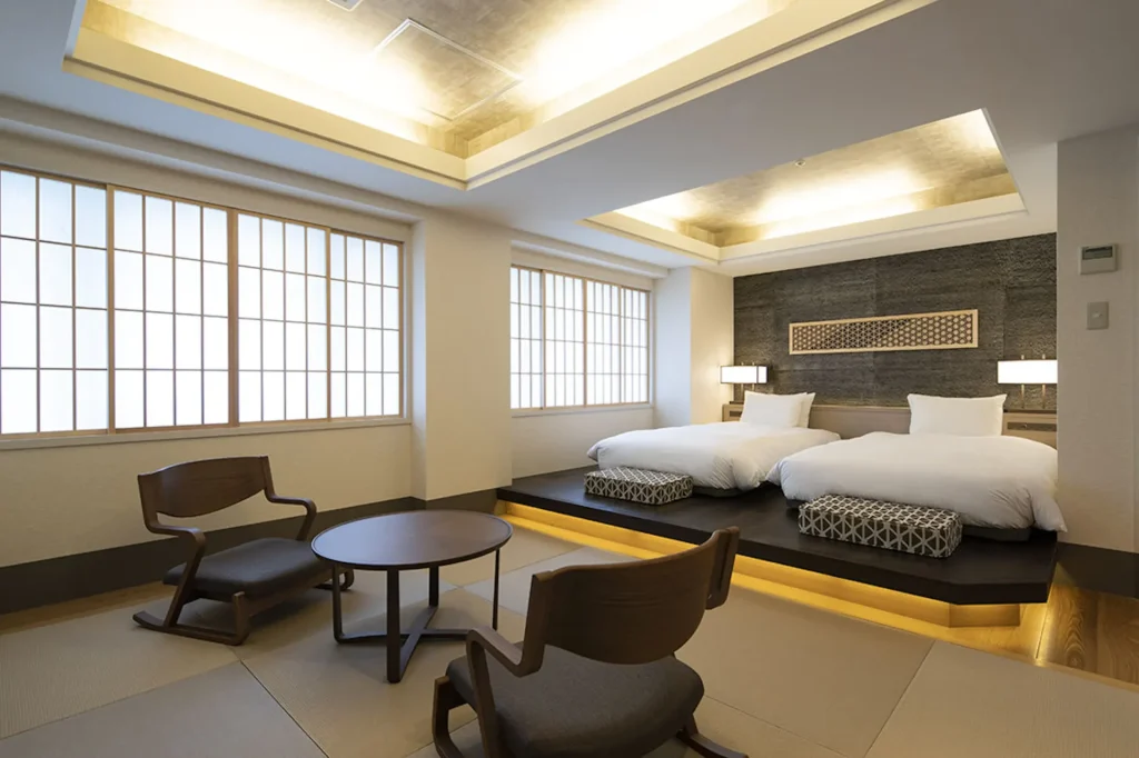 新横浜グレイスホテルの和室の客室