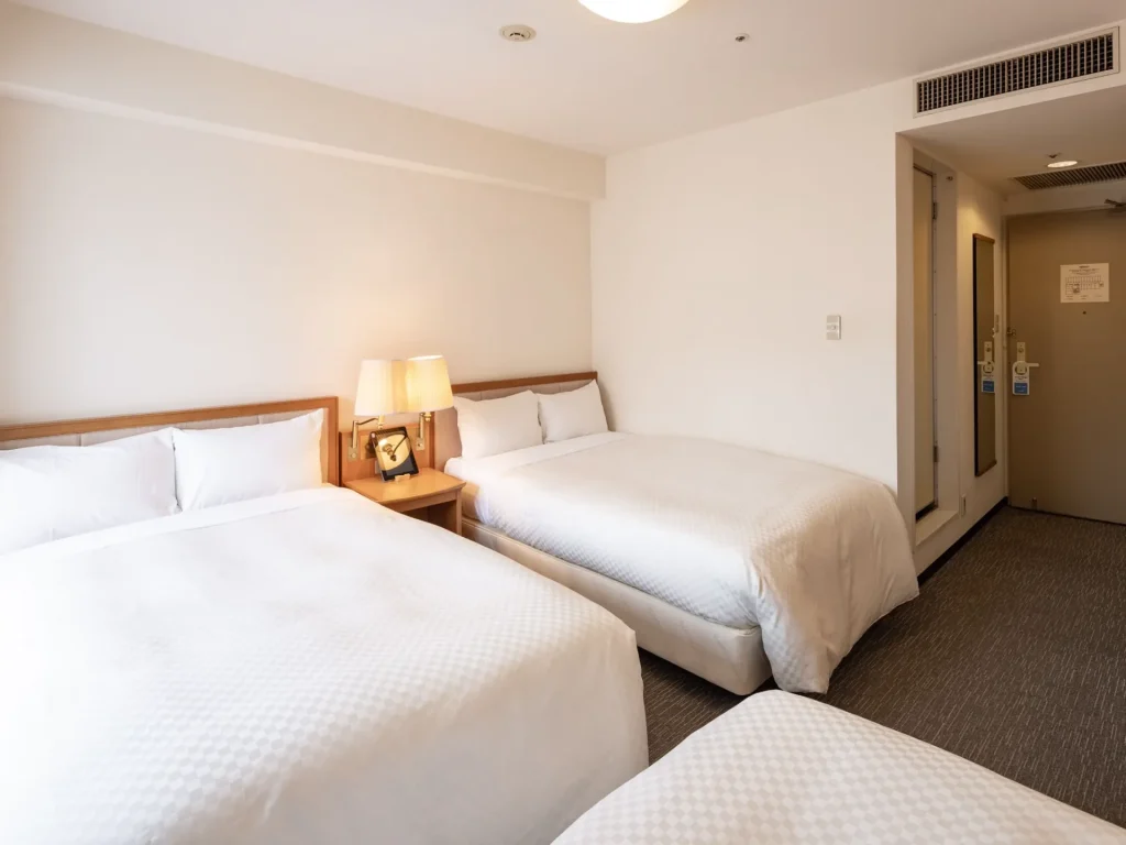 コートホテル新横浜の客室、ベッド