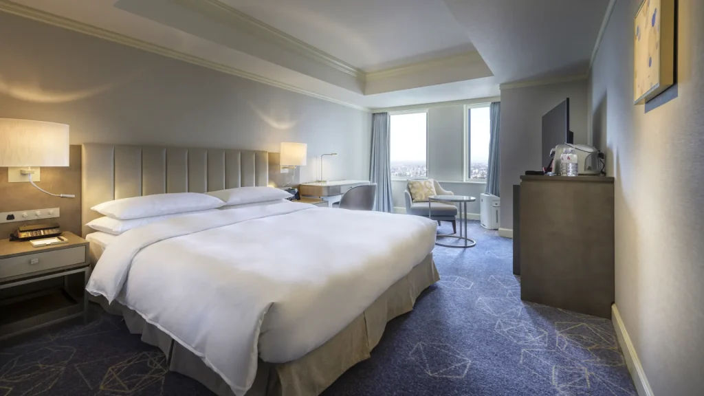 名古屋マリオットアソシアホテルの客室写真、スタンダードダブルルーム
