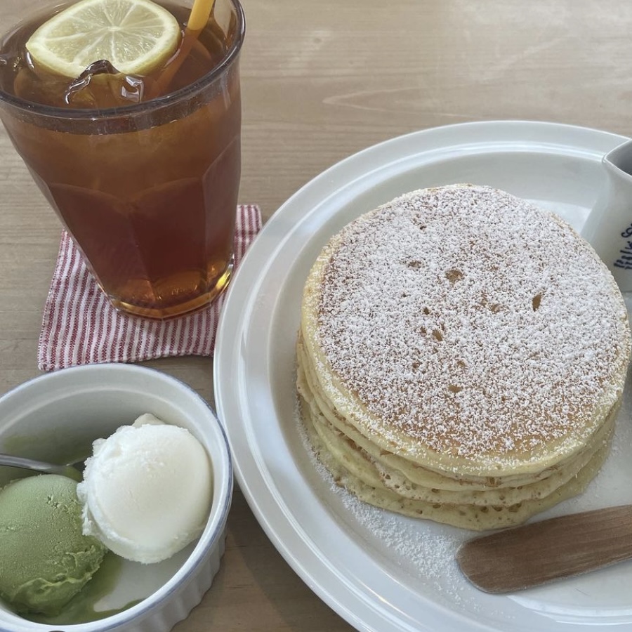 パンケーキ専門店Hanamizuki Cafeのパンケーキ